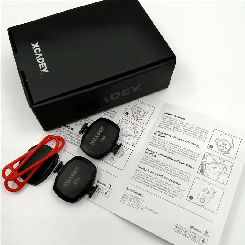 Велосипедный компьютер с датчиком скорости и каденции Bluetooth ANT + совместимый
