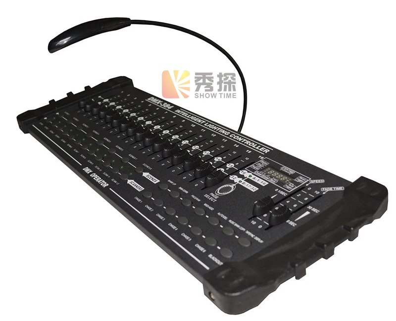 DMX 384 контроллер для сценического освещения 512 DMX консоль хорошее качество 384chanel 4157975167485548789899899