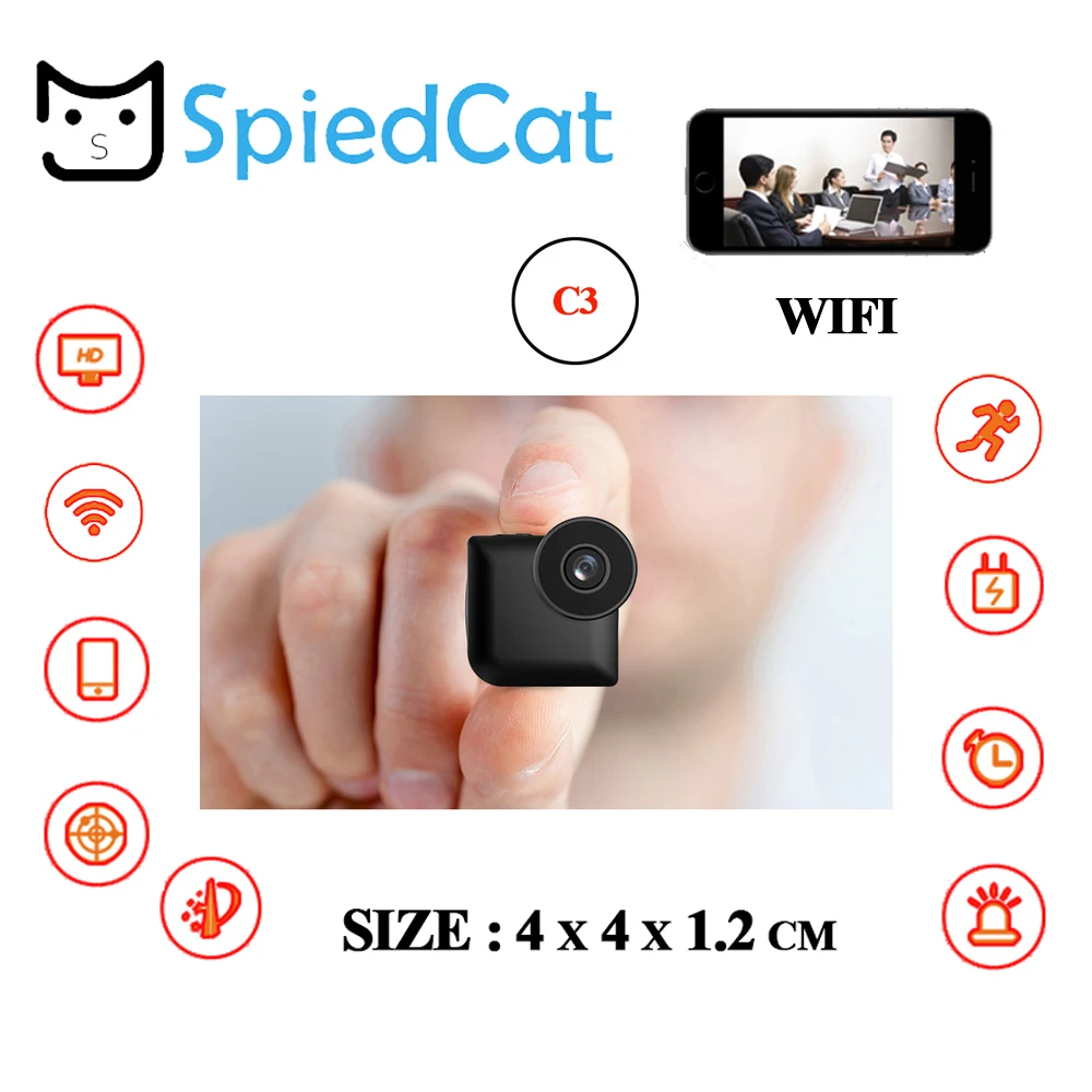 Экшн камера с Wi Fi IP Камера Беспроводной P2P дистанционного Управление Ночное