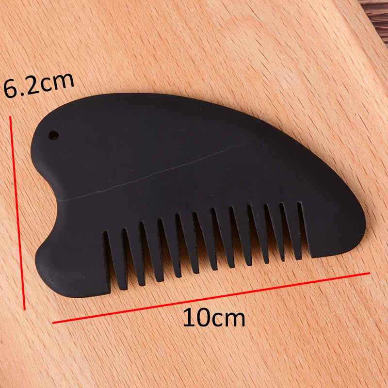 Щетка для ухода за волосами Black Bian Stone Guasha Energy Gua Sha Board инструмент иглоукалывания