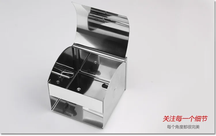 Inspire Нержавеющая сталь хром туалет Бумага рулон ткани держатели Обложка в стены