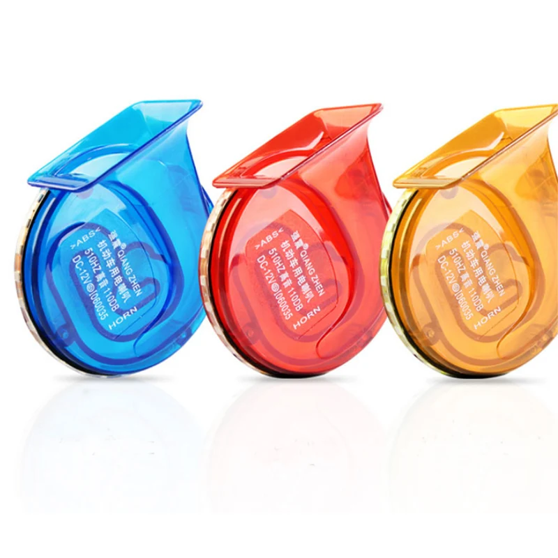 Громкий звуковой сигнал для автомобиля мотоцикла 12 в 115 дБ громкий с цветными