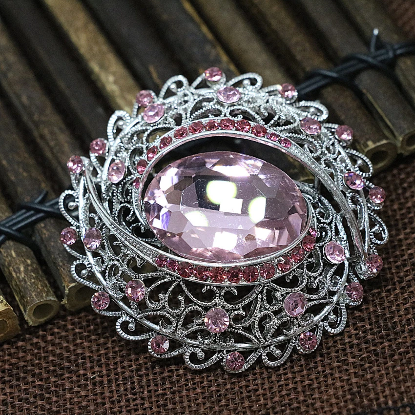 Высочайшее качество уникальный дизайн овальный большой контакты серебристый со