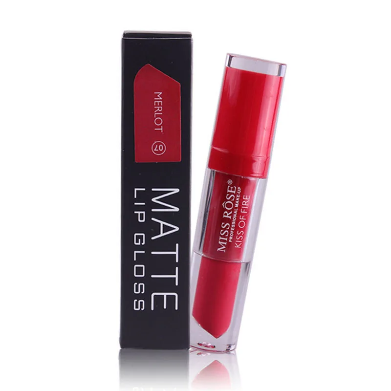 MISS ROSE жидкая помада Горячая сексуальная цветная краска для губ матовая губная
