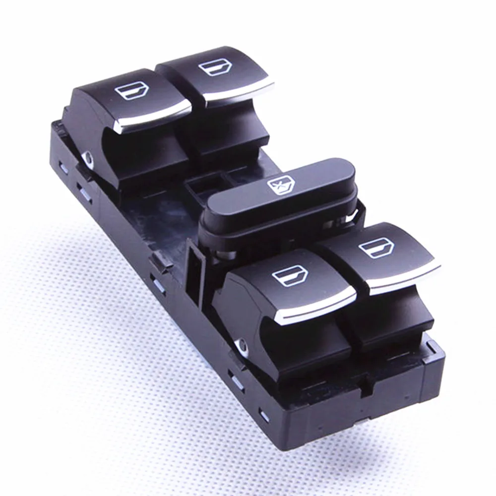 Qty8 TUKE хром Phare переключатель окна фары Commutateur топливной двери подходит VW Passat B6 3C