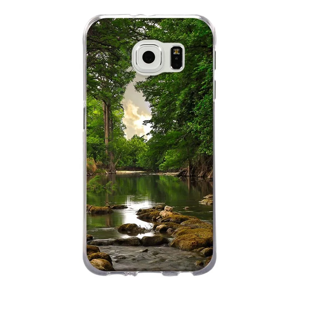 42 Для Funda samsung S6 силиконовый чехол ТПУ чехол для Galaxy S6 Capa мобильный чехол для телефона для Coque samsung Galaxy S6 S 6 задняя крышка сумка - Цвет: 42