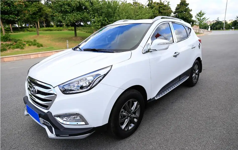 Для hyundai ix35 2010 2017 автомобильные ходовые панели авто боковые ступенчатые педали