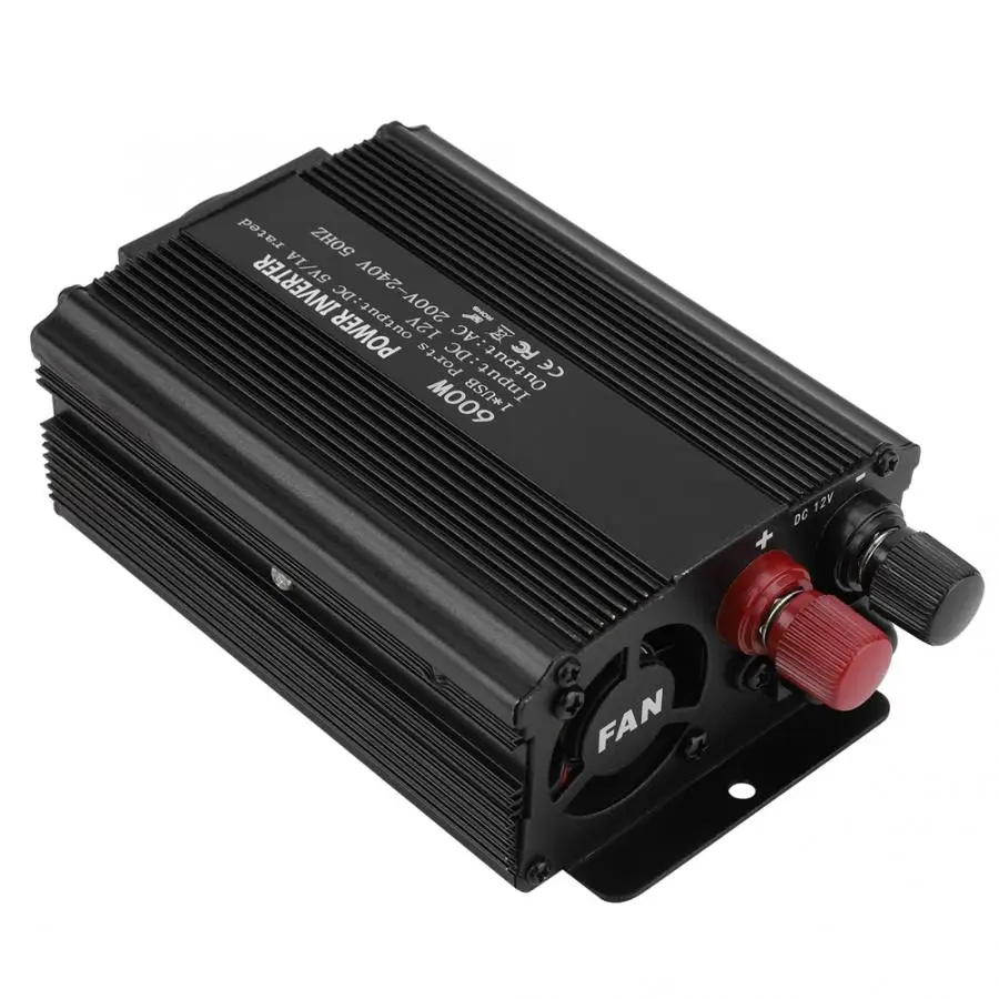 Коррекция синусоидальной пульсации инвертор 12 в преобразователь 220 В 600 Вт