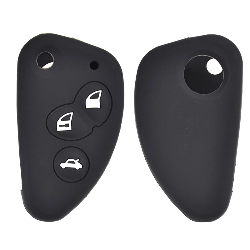 Защитный чехол AX для Alfa Romeo 147 156 166 GT JTD TS 3 кнопки|car key case cover|fob coversilicone fob cover |