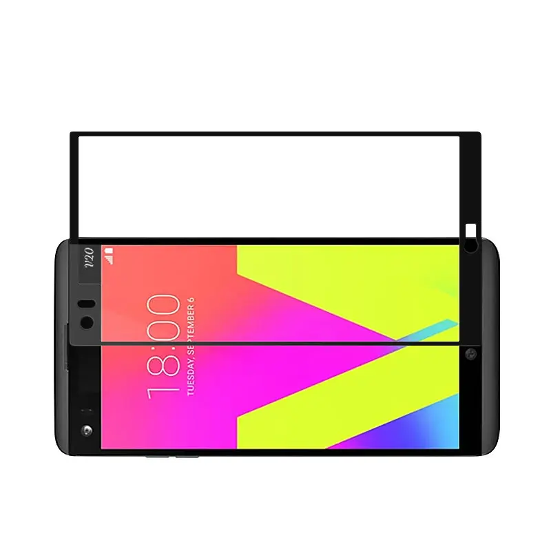 Для LG V20 5 7 &quotПолное покрытие закаленное стекло Защита экрана для F800K F800L F800S H990ds