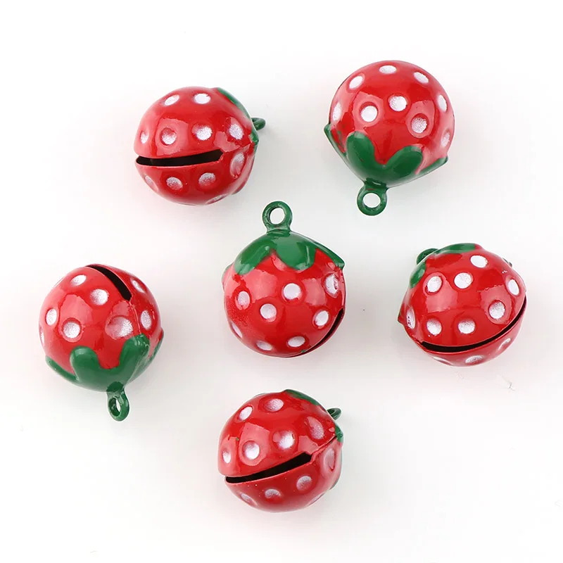 

Колокольчики медные Ywbeads 2 шт. красные/розовые