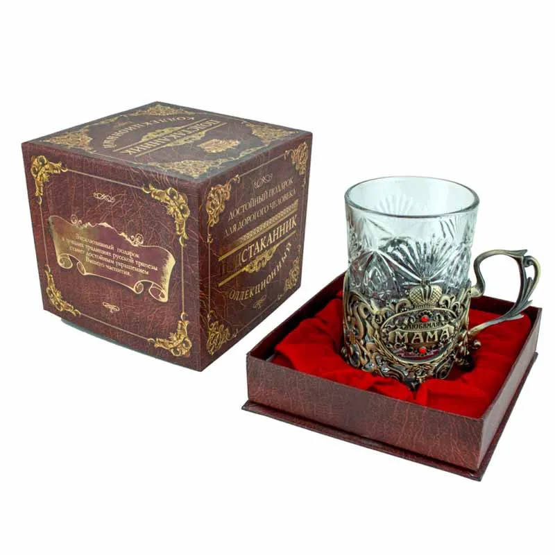 Античные прочные чашки подставка для напитков экологичный металлический