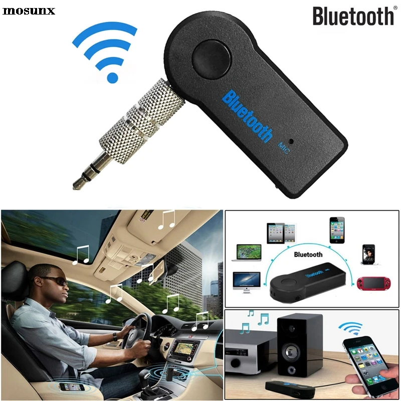 Подробнее о беспроводном bluetooth приемнике mosunx 3 5 мм AUX аудио стерео музыкальный