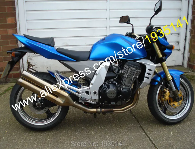 Комплект кузова из АБС-пластика для Kawasaki Z1000 детали 2003 2004 2005 2006 Z750 03 04 05 06 синяя