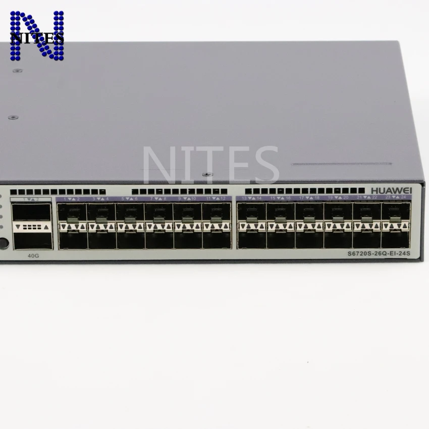 Хуа Вэй S6720S-26Q-EI-24S-AC, полный 10G оптический порт+ 2*40G оптический порт, переключатель