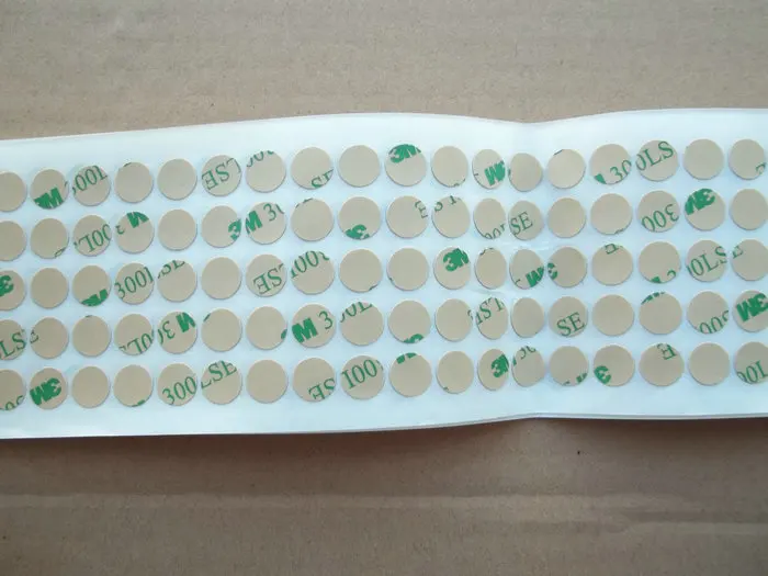 3 м круглая Двусторонняя лента/наклейка диаметром 10 мм для наклейки на мобильный