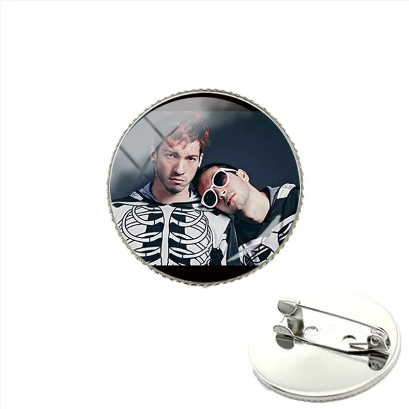 JWEIJIAO Twenty One Pilots музыкальная группа знак брошь с символом значок стеклянный кабошон купол для сумки одежда декоративные шпильки для фанатов TO25 - Окраска металла: TO20
