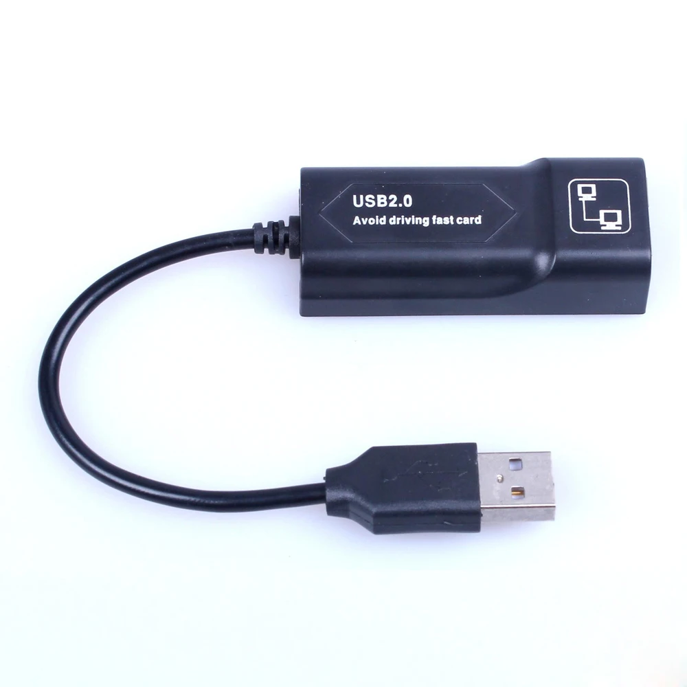 Внешняя сетевая карта адаптер USB к RJ45 10/100 Мбит/с Ethernet LAN конвертер для ПК Andriod Win7 Win8 планшетный ПК ноутбук