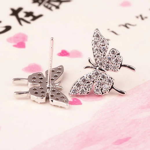 Новые большие серьги в Корейском стиле с бантом антиаллергические