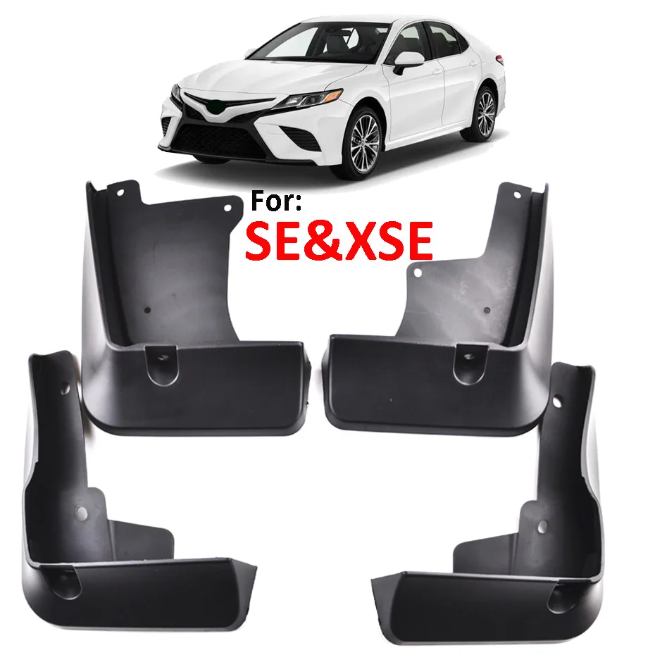

Комплект литых автомобильных брызговиков для Toyota Camry 2018 2019 SE XSE, спортивные Брызговики, брызговики, грязеотталкивающий клапан, стиль