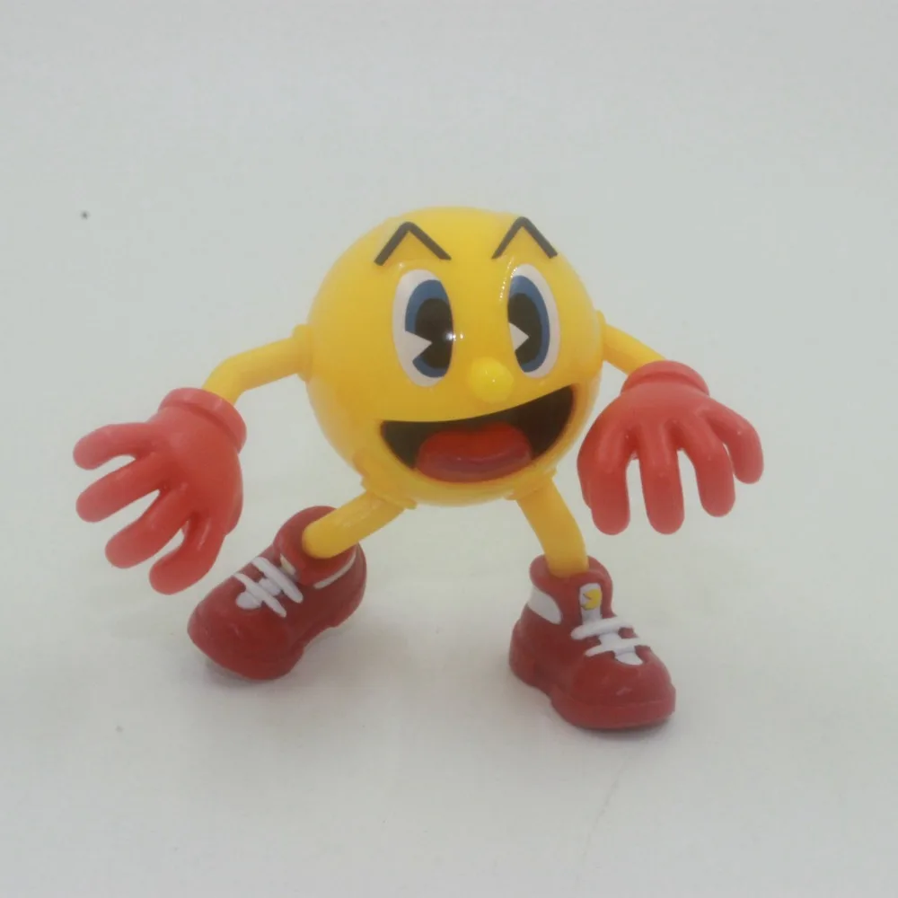 3 шт./лот Pac Man Cute cartoon THE GHOSTLY ADVENTURES action figure | Игрушки и хобби - Фото №1