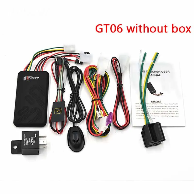 

Мини GT06 Автомобильный GPS-трекер SMS GSM GPRS система отслеживания автомобиля монитор с дистанционным управлением сигнализация для Google карты Gps-локатор