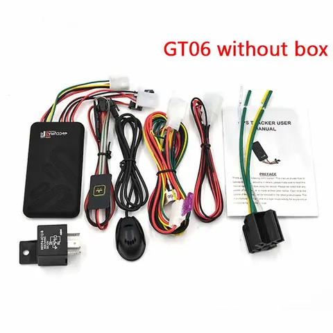 Мини GT06 Автомобильный GPS-трекер SMS GSM GPRS система отслеживания автомобиля монитор с дистанционным управлением сигнализация для Google карты Gps-локатор