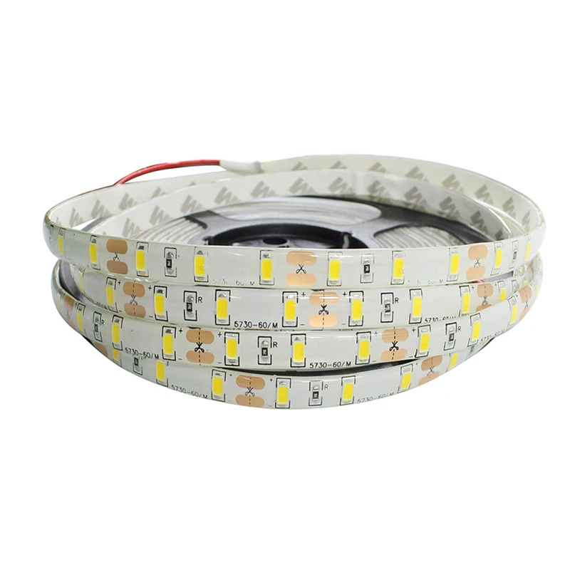 Светодиодная ленсветильник (5630) SMD 12 В постоянного тока светодиодный одов/м 5 м/лот