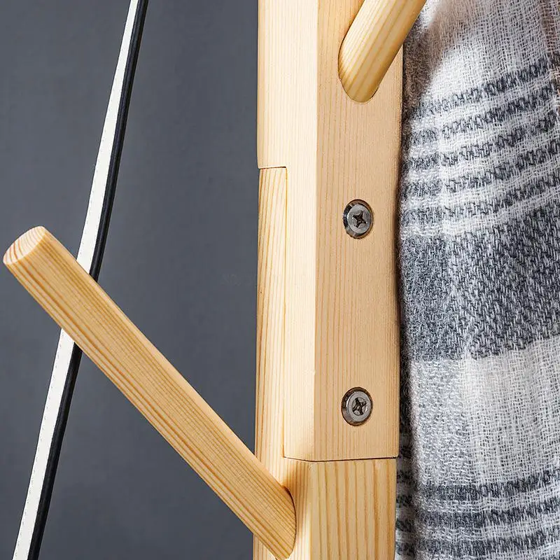 Деревянная стойка шляпа держатель Вешалка Для Одежды Вешалки для одежды спальни