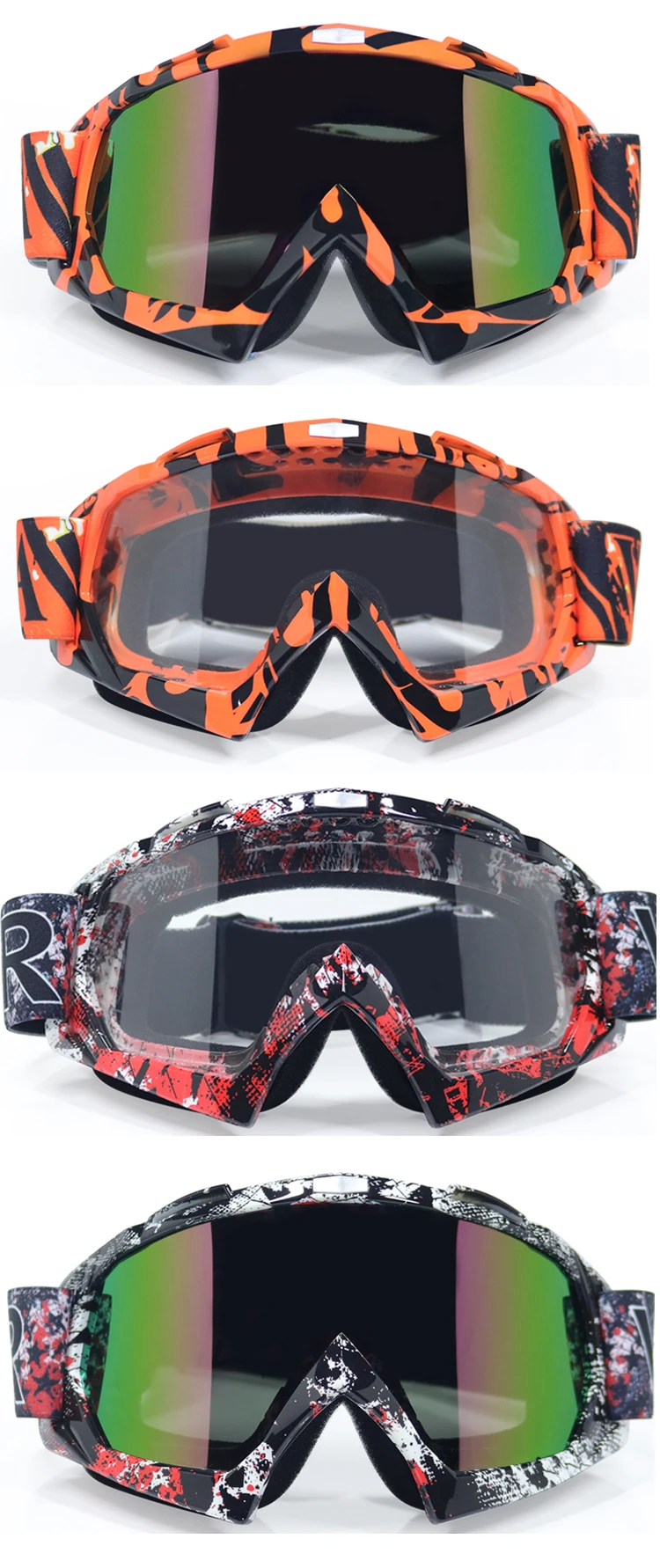 Аксессуары для мотоциклов Сноуборд Лыжный для мужчин Открытый Gafas Casco Мото очки для мотокросса ветрозащитные цветные очки