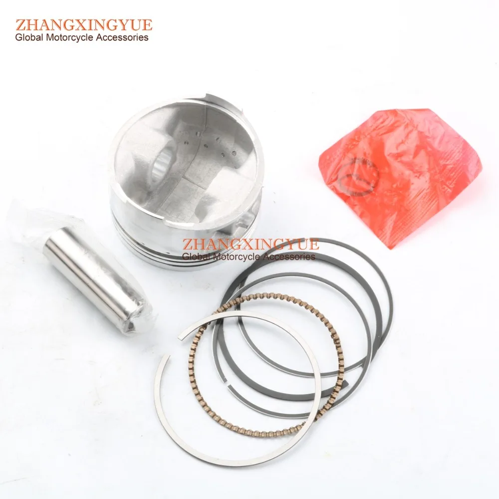 155cc 180cc 200cc 58,5 мм 61 мм 63 мм поршневые и поршневые кольца для GY6 157QMJ 150cc Скутер ATV