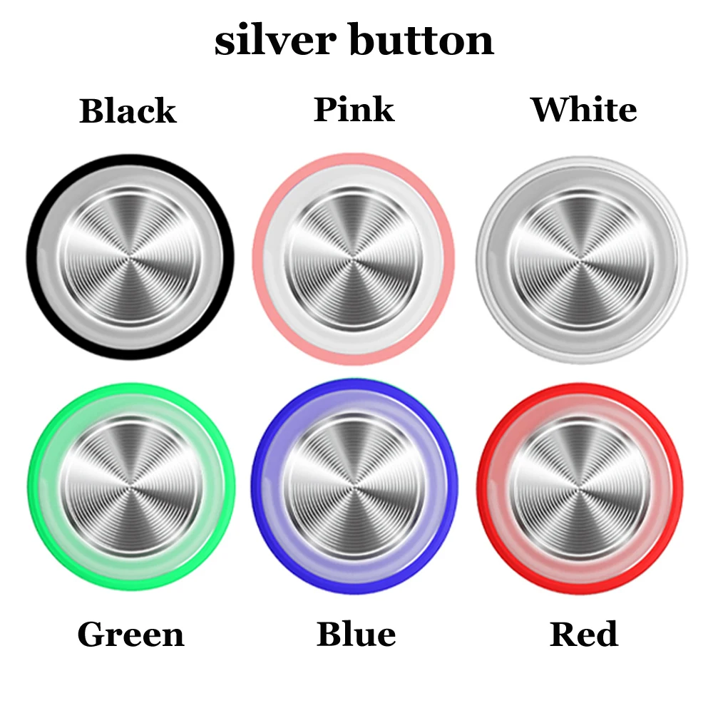 New Arrival Round Auxiliary Joystick Mobile Phone Rocker For Iphone Android Tablet Metal Button Controller PUBG | Электроника