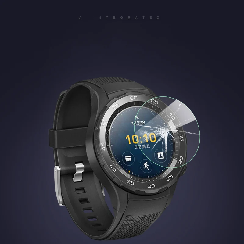 2 шт. протектор экрана из закаленного стекла для huawei Watch1/2/3/Pro 2018 пленка часов Honor