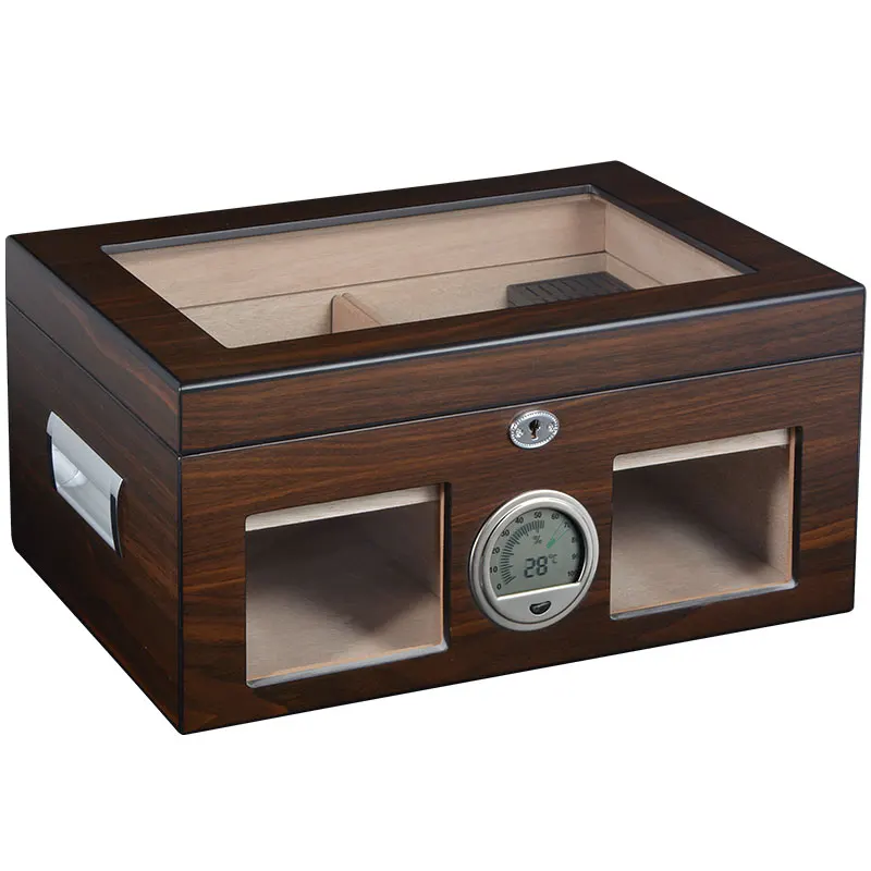 Увлажняющая коробка для сигар большой емкости кедровая алкогольной сигары