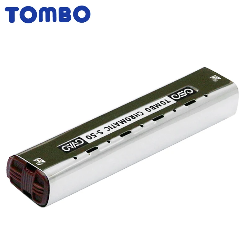 TOMBO NO.S 50 S50 Хроматическая одинарная гармоника с 44 отверстиями блюз Харп ключ