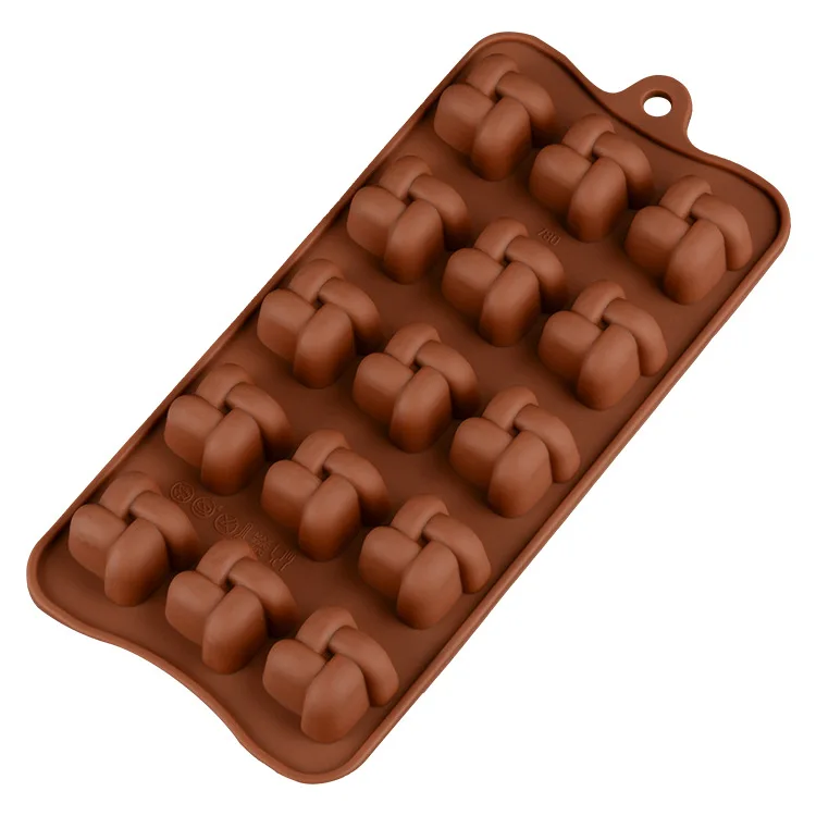 30 - 20.5x10.4x1.8cm Silikolove Fondant Cake Decorating Tools Nonstick Silicone Mold Chocolate Jelly Pudding Molds for Baking Kitchen Sugarcraft - Цвет: 30 - 20.5x10.4x1.8cm
