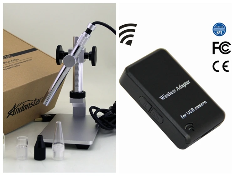 Wifi цифровой микроскоп 1-500x USB микроскопы видео камера эндоскоп Лупа 8LED HD электронная ручка зуб трубка Оптическая лупа