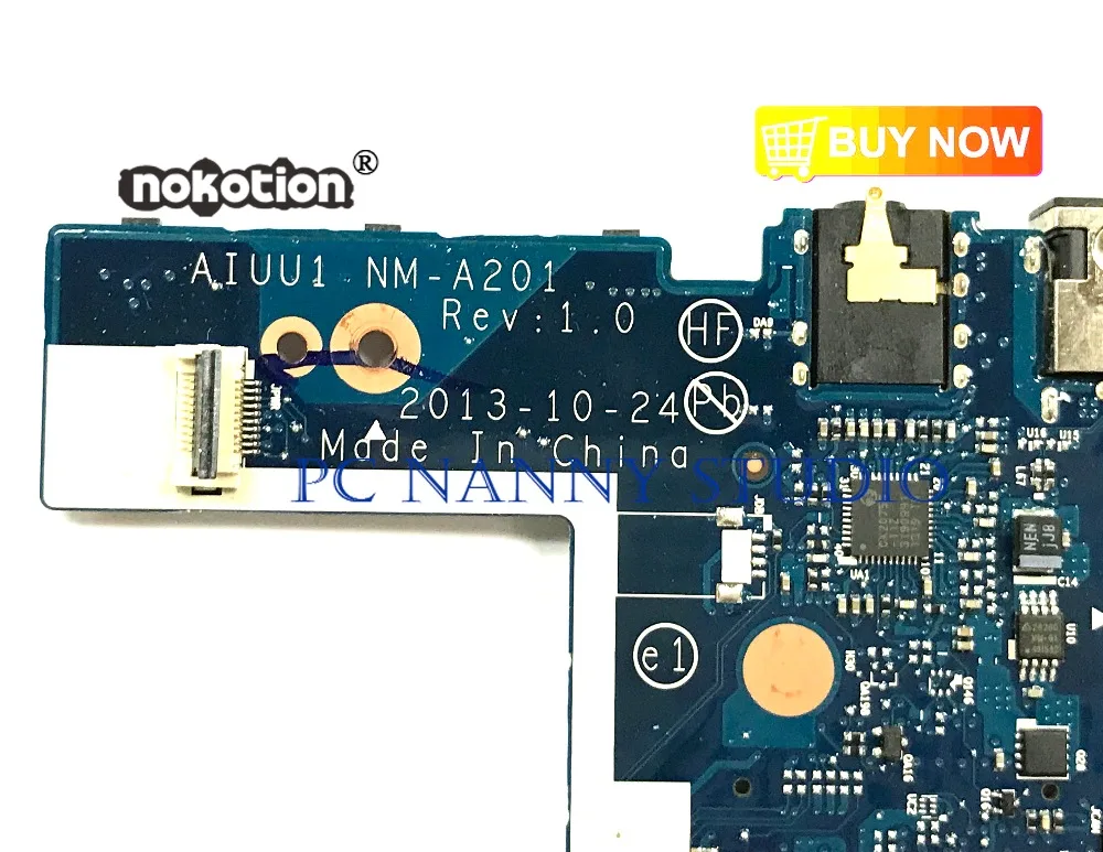 PCNANNY NM A201 для Lenovo Yoga 2 11 материнская плата N3540 4 Гб протестирована|Материнские платы