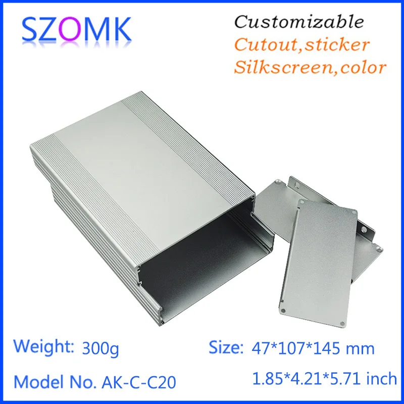 4 шт. алюминиевая Экструзионная распределительная коробка 47*107*145 мм |