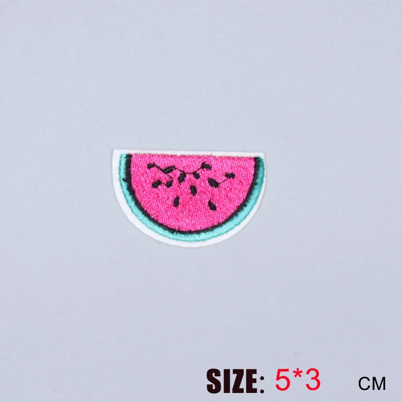 Горячая Распродажа 1 шт. Мода милый розовый арбуз на вышитые патч для ткань