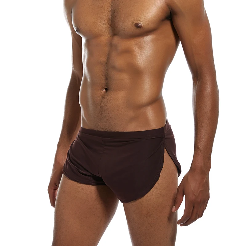 JOCKMAIL, мужские боксеры, шорты, пижама, с разрезом по бокам, для геев, нижнее белье, шорты, трусы, трусы, сексуальные, Cueca Homme, модная одежда для сна