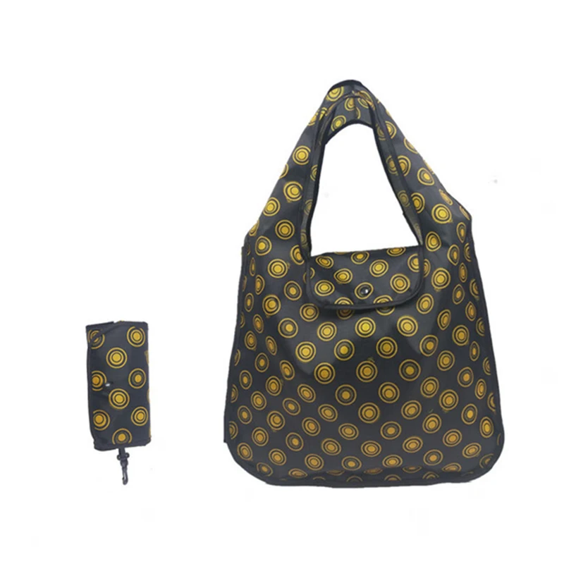 Складная сумка для покупок многоразовая Полиэстеровая Сумка-тоут супермаркетов