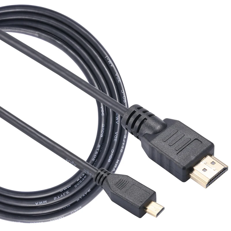 Кабель Micro HDMI 15 футов 5 м для цифровой камеры Nikon COOLPIX P900 P610 L820 L830 L840 S7000 S6900 S6800 S6500 S9900