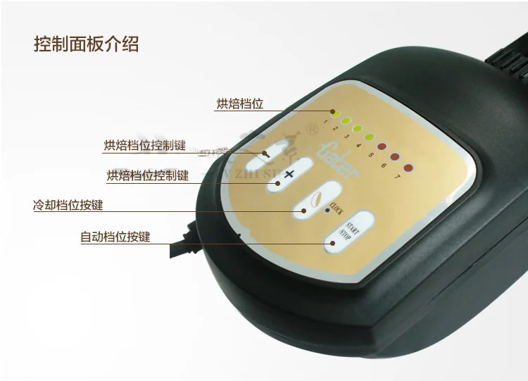 Домашняя маленькая автоматическая машина для приготовления жареных зерен кофе