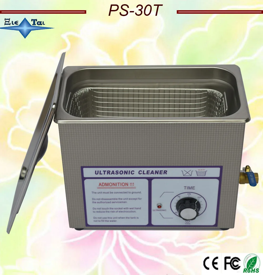 Глобус AC110/220V Ультразвуковой очиститель машина 6L PS 30T 180 Вт 40 кГц удостоверения