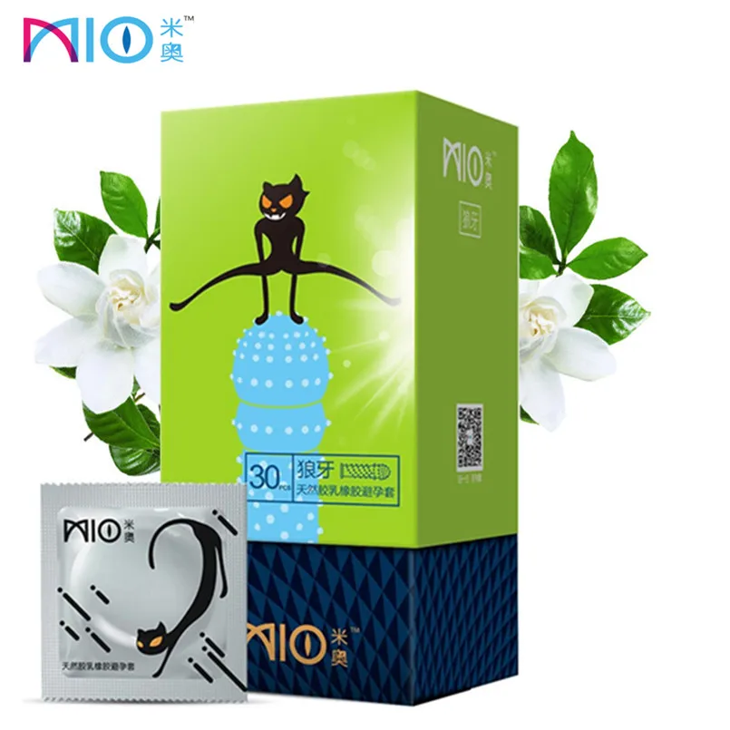 Презервативы MIO для мужчин презервативы из натурального латекса в рубчик