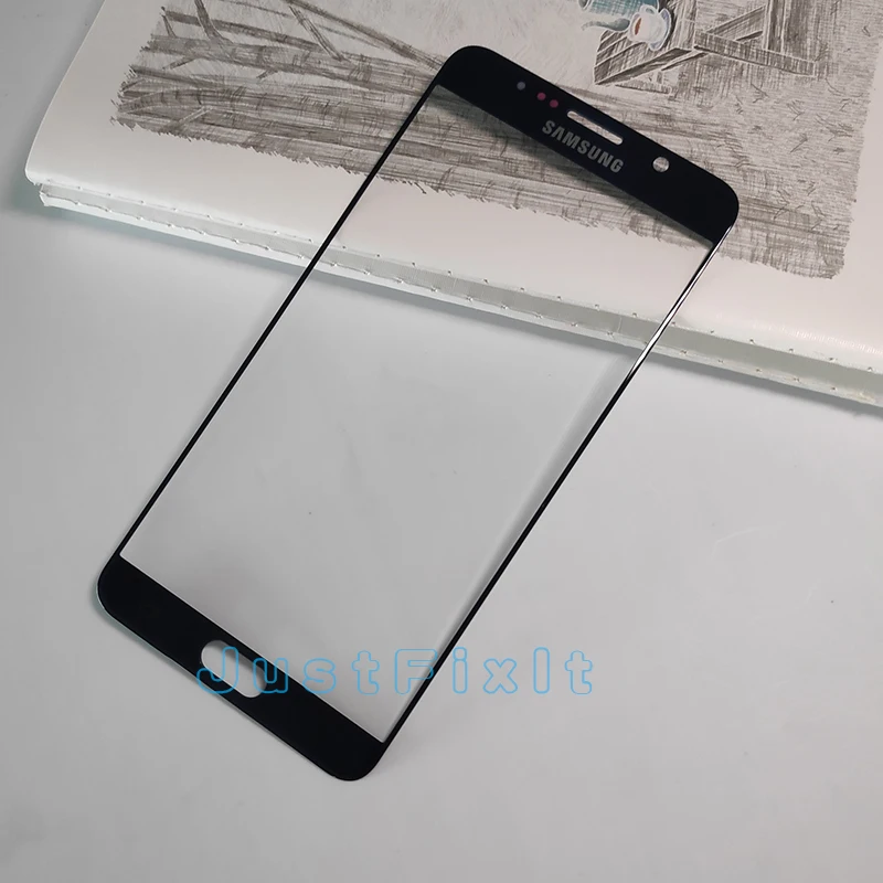 Сменный Внешний стеклянный объектив для samsung Galaxy Note 5 N920 N920C N920F N920A, ЖК-сенсорный экран, переднее стекло, внешняя панель, клей