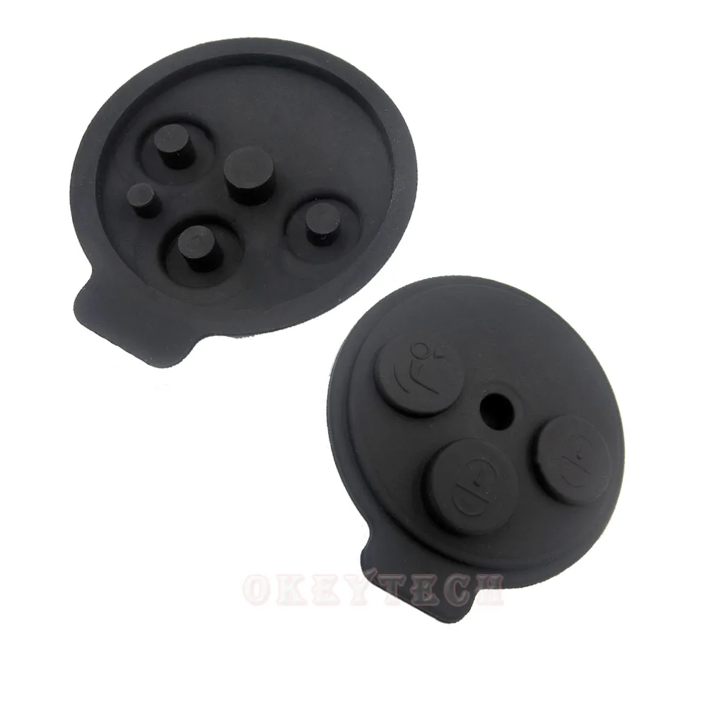 OkeyTech 2 шт./лот хорошее качество Сменный Чехол для автомобильного ключа с 3