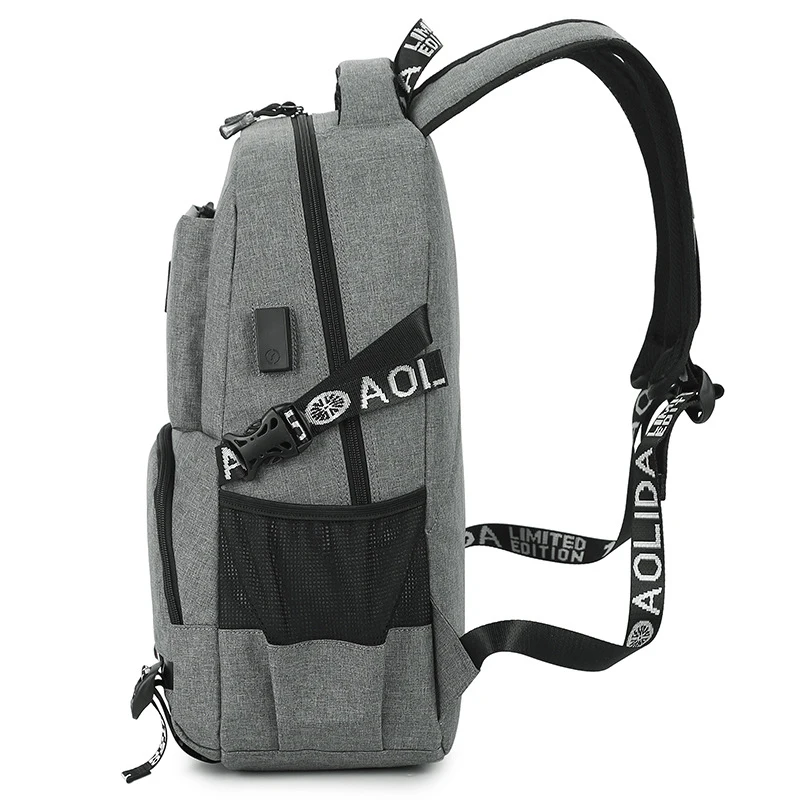 Рюкзак для путешествий с usb портом зарядки водонепроницаемый вместительный