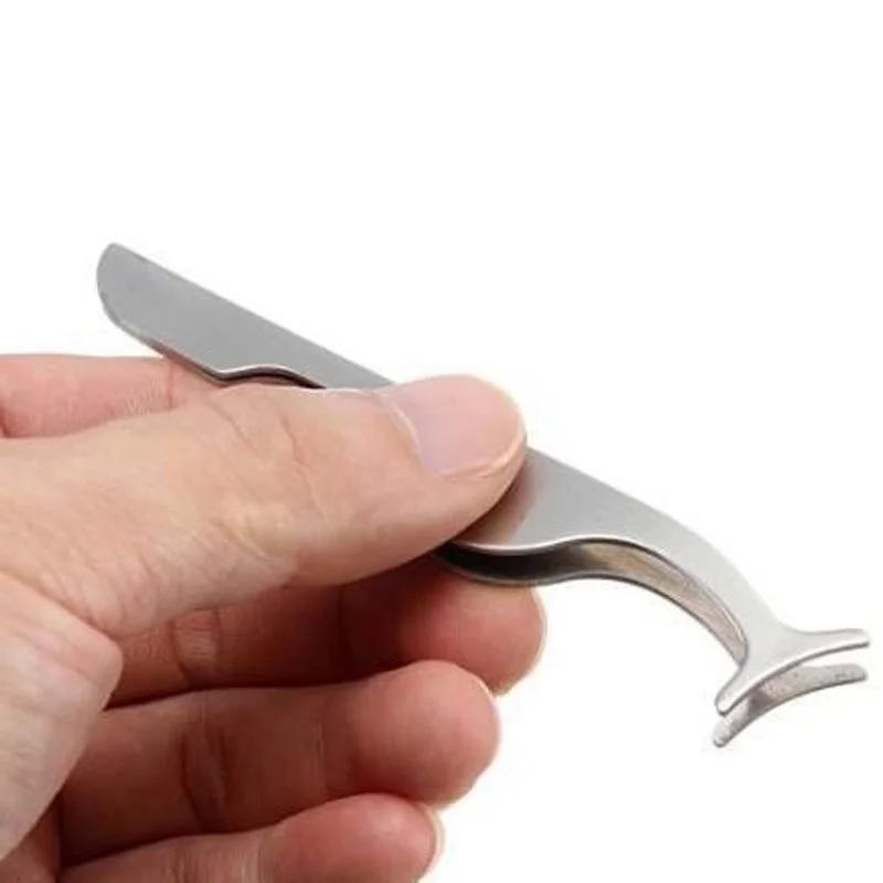 Аппликатор MINCH из нержавеющей стали для искусственных ресниц|false eyelashes tweezers|eyelash